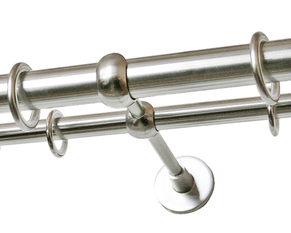 Карниз двухрядный кованый УЮТ d25мм 3,2м Сталь