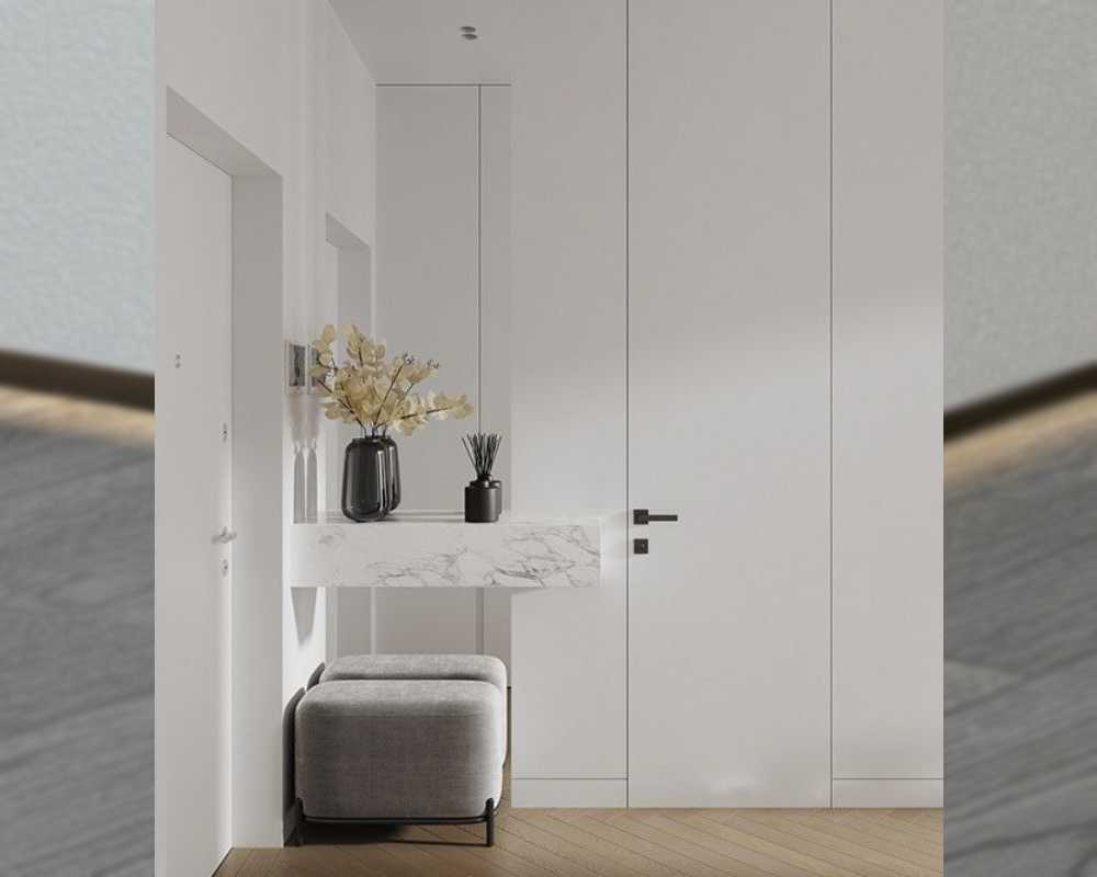 Монтажная часть скрытого плинтуса Progress PKGCFAA 75