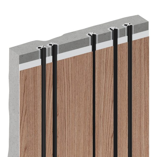 Теневой профиль Decaro Engineering D00X.A Медь 3,0 м