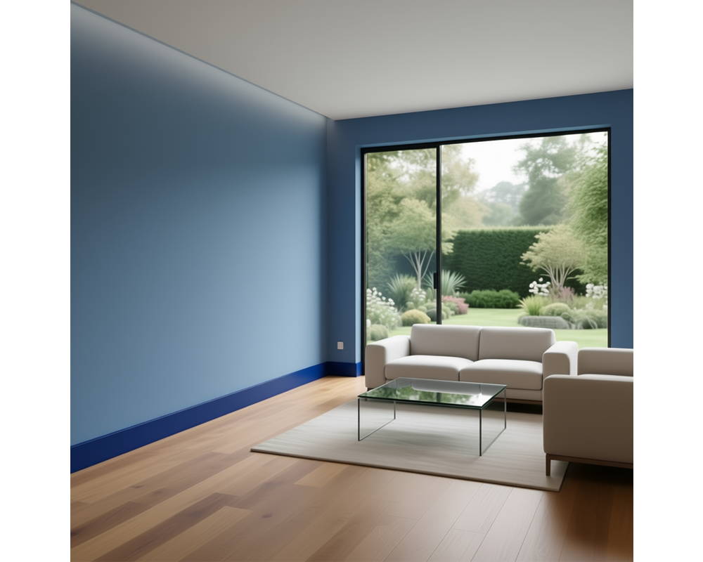 Плинтус из полистирола высокой плотности HI-WOOD B70N 70х10,5мм 2,0м