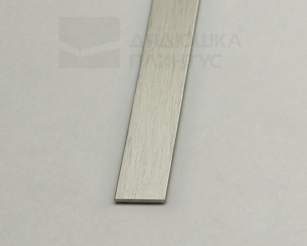 Полоса алюминиевая 15х1,5 мм браш бронза-светлая/глянец 2,7 м