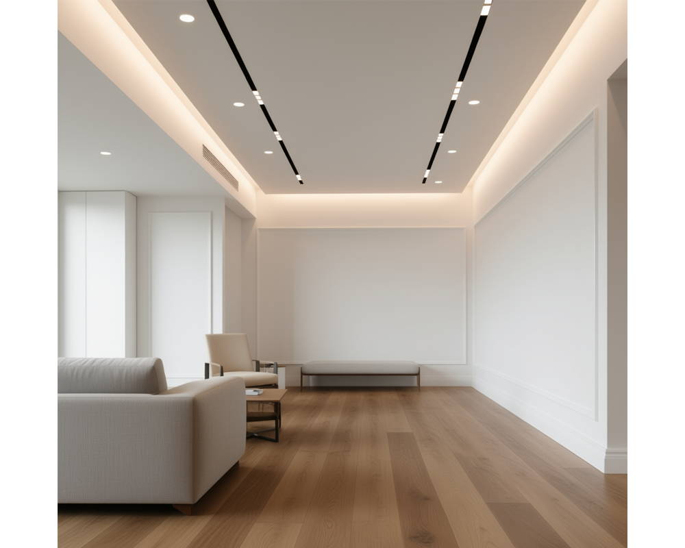 Плинтус МДФ ХАННАХОЛЗ 100401 100мм 2,4м. Окраска включена в стоимость