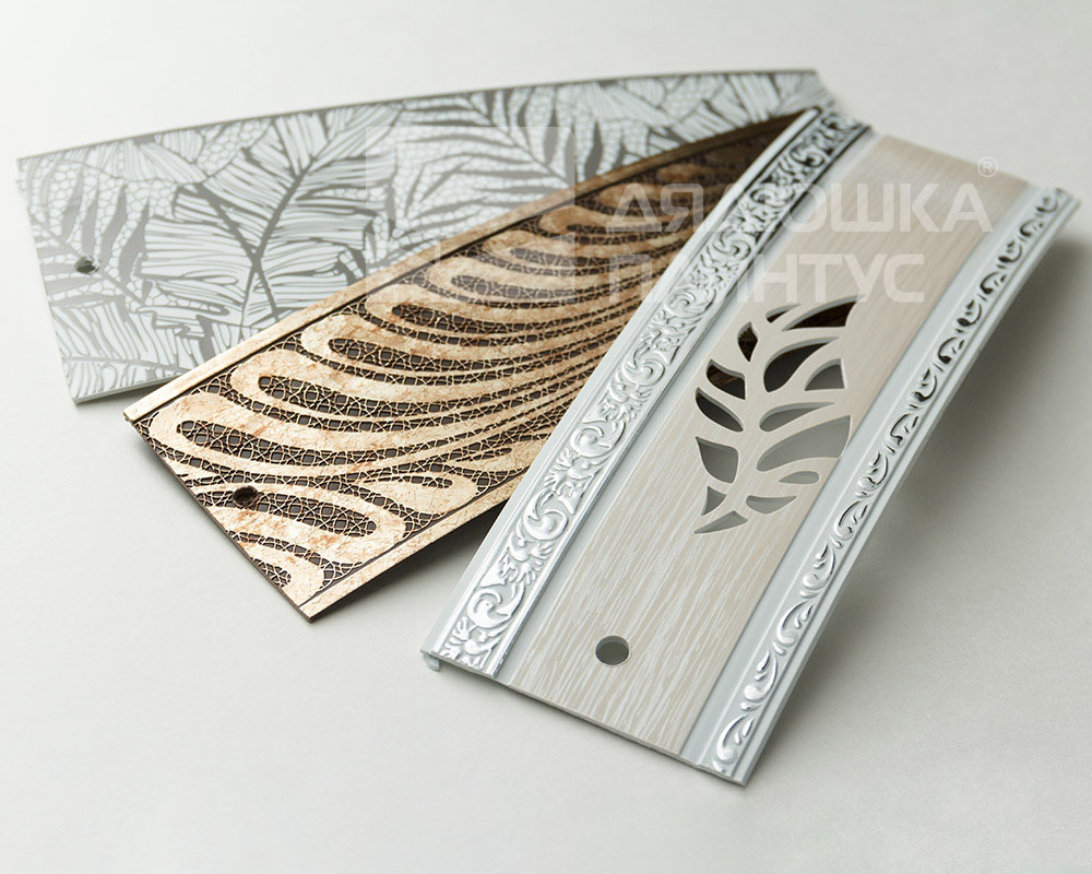 Планка ПВХ Арабеска МАГЕЛЛАН 7см 25м Белый лак. Цена за 1 метр