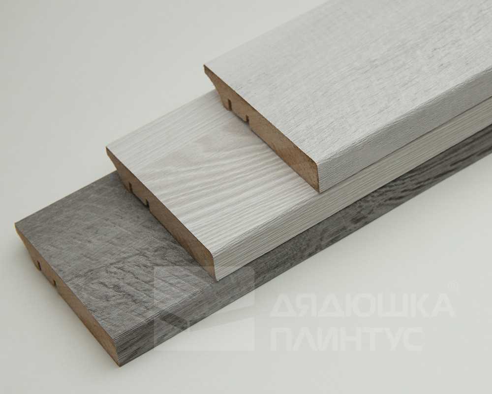 Плинтус МДФ Волшебная палочка. Гарден .144 Санторини серый