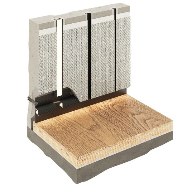 Разделитель алюминиевый стеновой Decaro D009A Black 3,0м