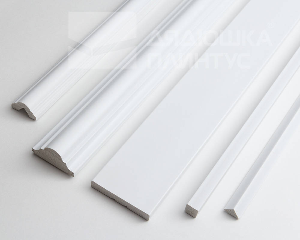 Молдинг Волшебная палочка MSST 103 10мм х 10мм х 2,0м Белый под покраску