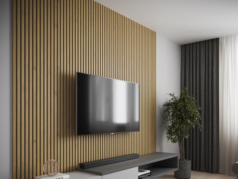 Панель МДФ 3D Лайн Модерн 165*2750мм. L06 Дуб альпийский