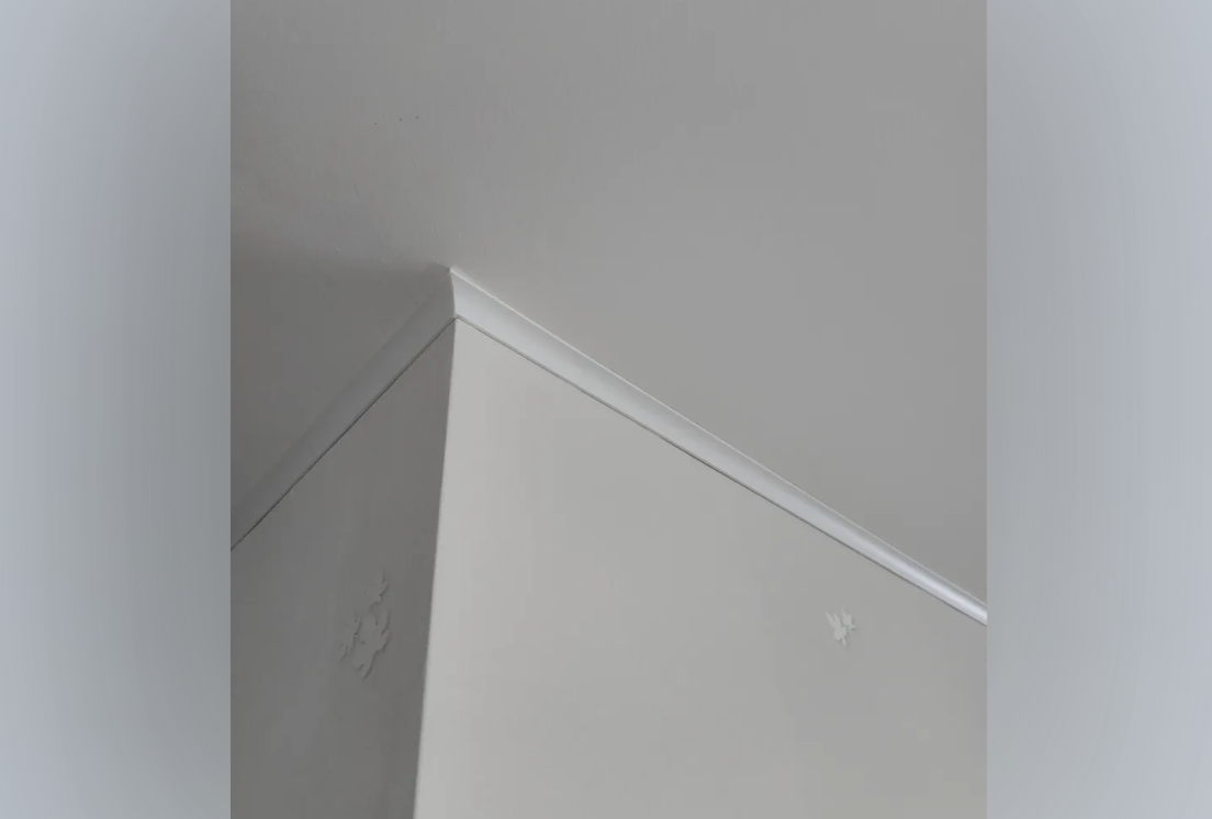 Молдинг Волшебная палочка MSST 103 10мм х 10мм х 2,0м Белый под покраску