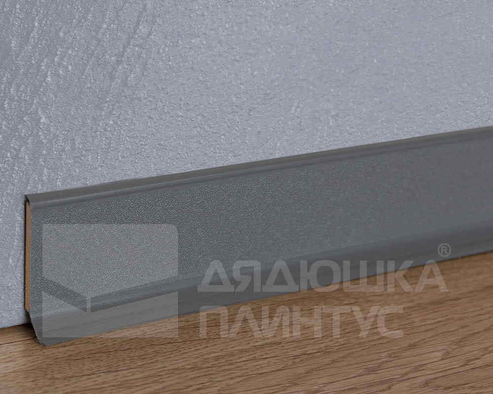 Плинтус ХДФ Dollken S60 60 мм х 2,575м 1184 Серый