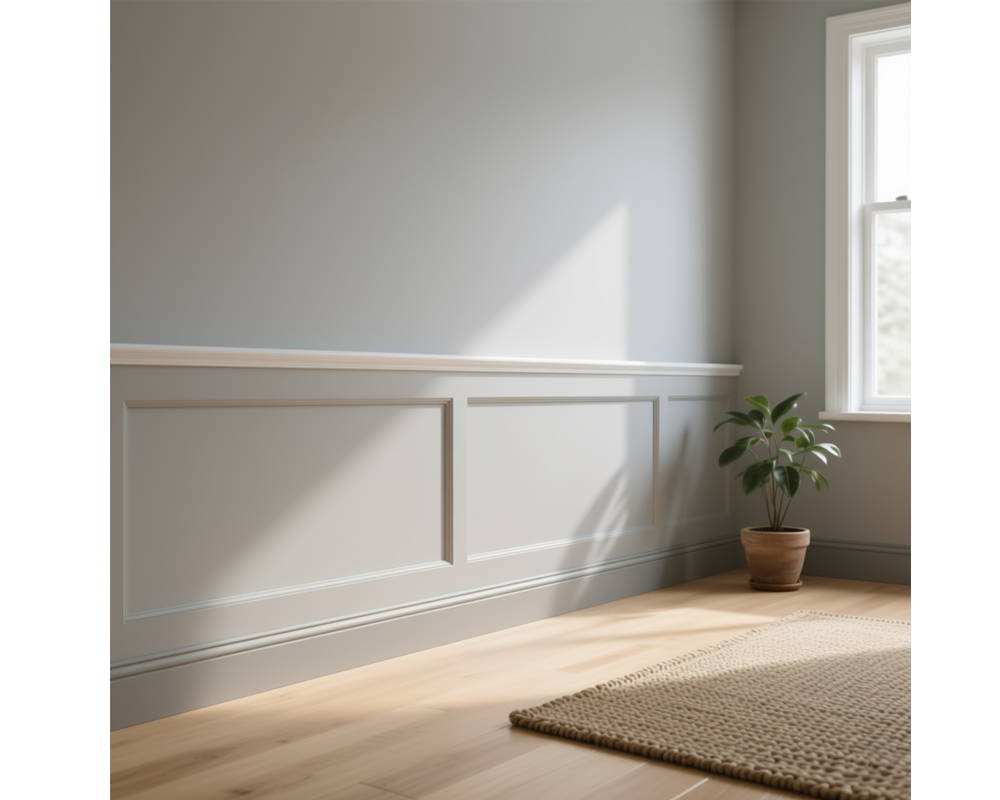 Плинтус МДФ ХАННАХОЛЗ 100401 100мм 2,4м. Окраска включена в стоимость