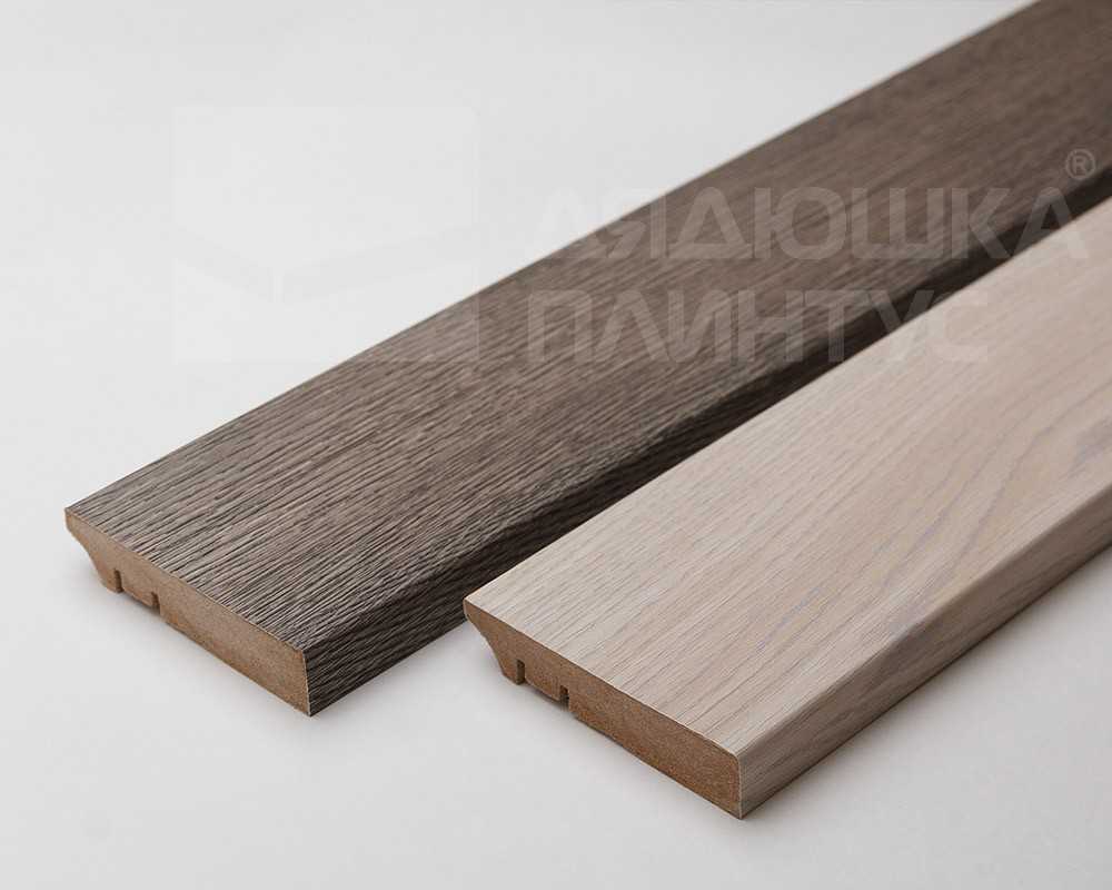 Плинтус МДФ Волшебная палочка. Гарден .206 Дуб коричневый
