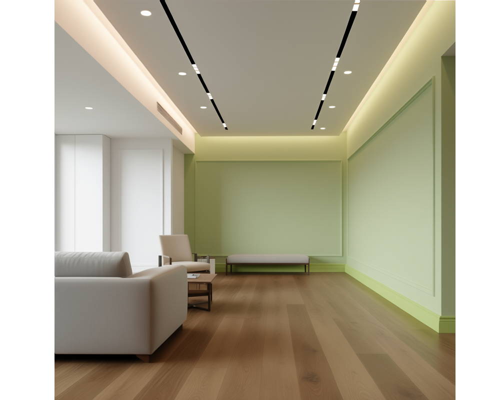 Плинтус МДФ ХАННАХОЛЗ 100401 100мм 2,4м. Окраска включена в стоимость